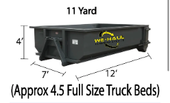 11 Yard dumpster